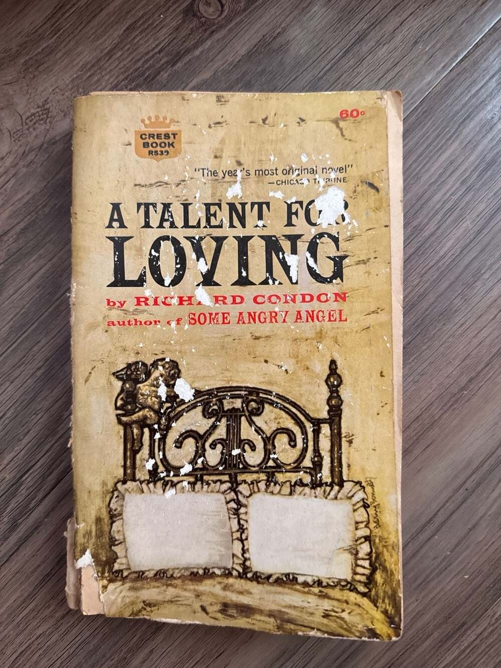 A Talent for Loving by Richard Condon, Crest Book R539 Vintage Paperback